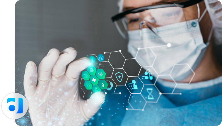 Build innovative healthtech platforms with 10decoders. Integrate EHR, IoMT, cloud, and AI to deliver smarter, faster, and connected digital health solutions.